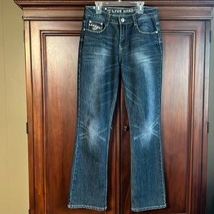 Live Hard women’s size 8 jeans